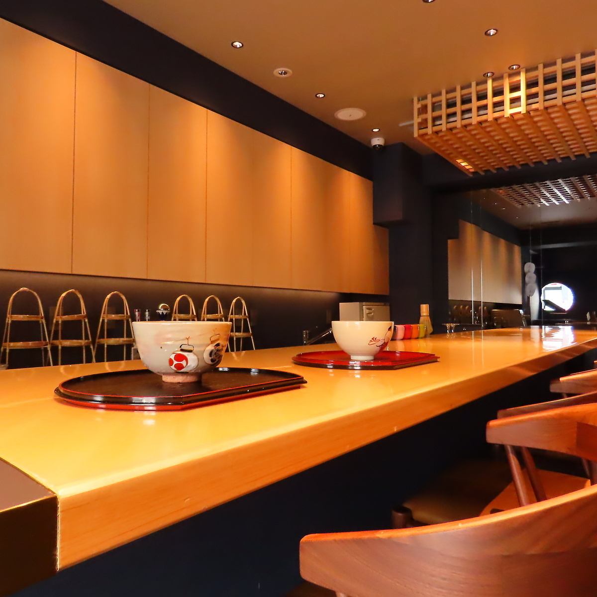 Opening in August 2024 Enjoy the atmosphere of a Japanese-style tea room with interior design