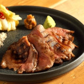 Thick-sliced beef tongue steak [120g]