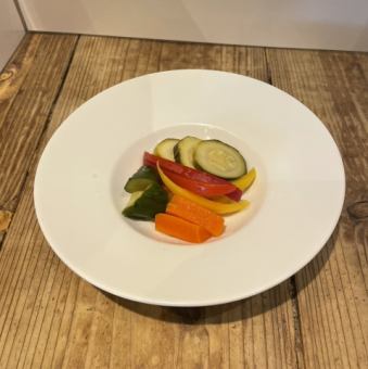季節野菜のピクルス