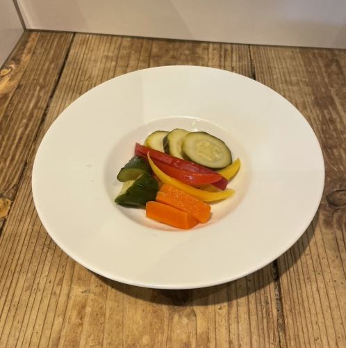 季節野菜のピクルス