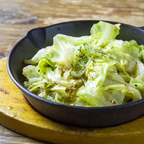 Anchovy cabbage