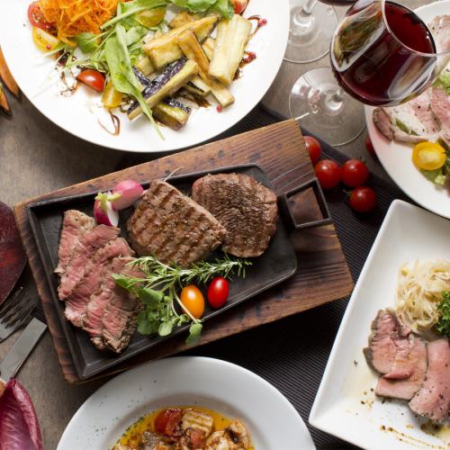 3 minutes on foot from the famous station Bar where you can enjoy meat in a stylish space ♪