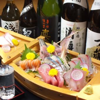 Assorted sashimi 6 pieces