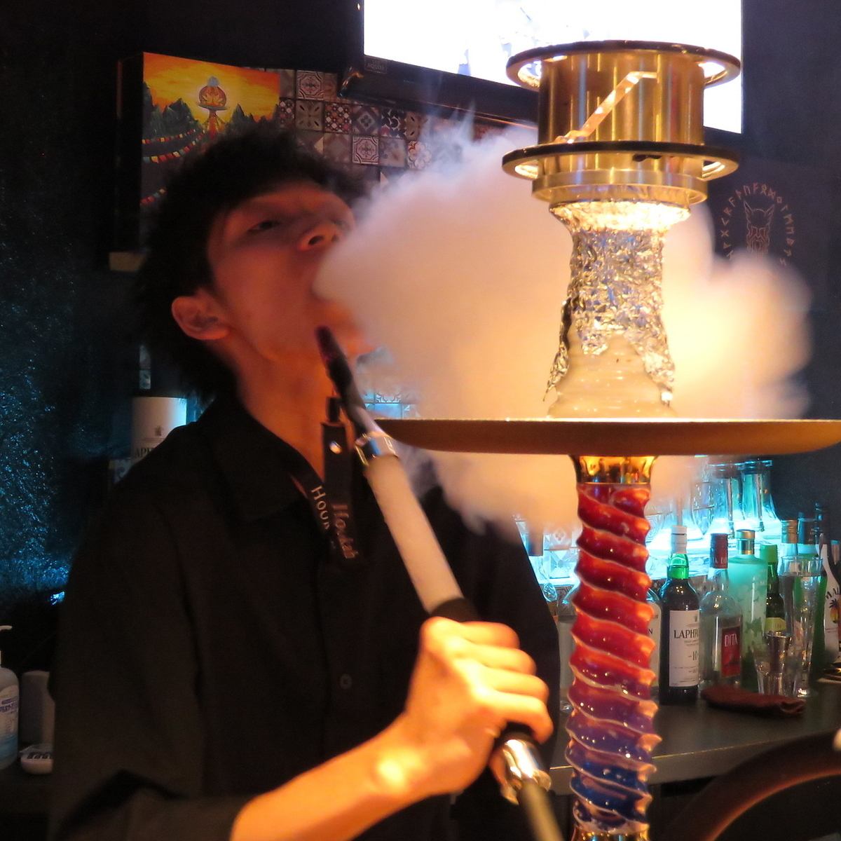 A superb shisha lounge that you can enjoy from noon to midnight.Enjoy the carefully selected taste♪