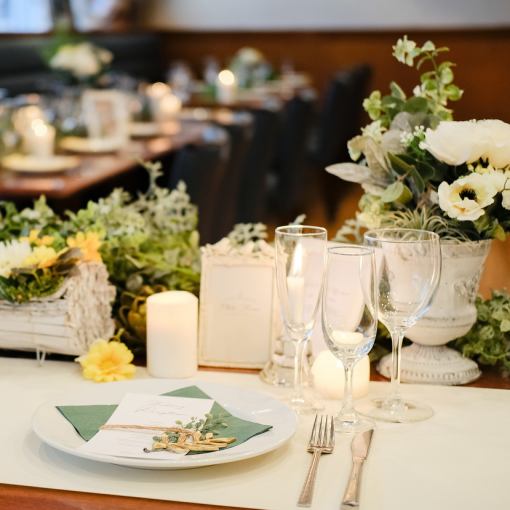 「4,500円~」Wedding Party ・2次会プラン (120分フリードリンク付)  お気軽にご相談ください。