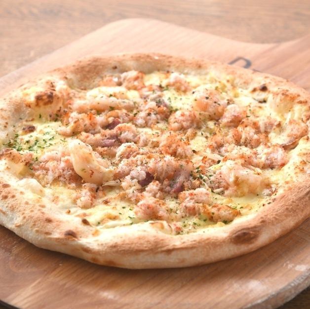 ずわい蟹とポテトのホワイトソース直径25センチ