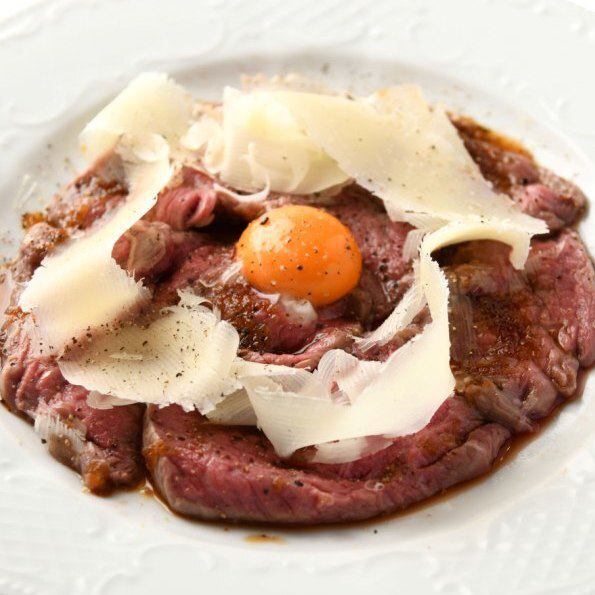 知多牛ローストビーフカルパッチョ仕立て