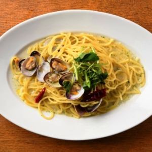 愛知県産あさりのボンゴレビアンコ　生スパゲティ