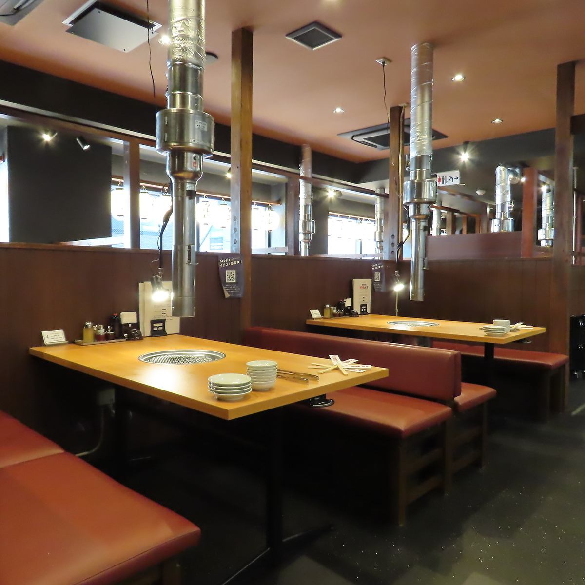 全席禁煙でお子様連れでも安心して利用できます。