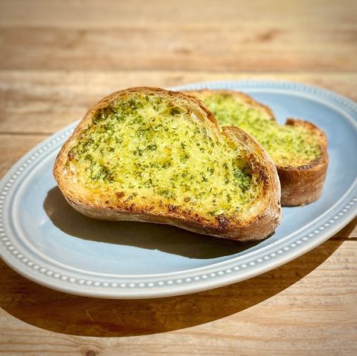 Homemade garlic butter toast