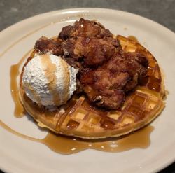 時髦☆雞肉華夫餅