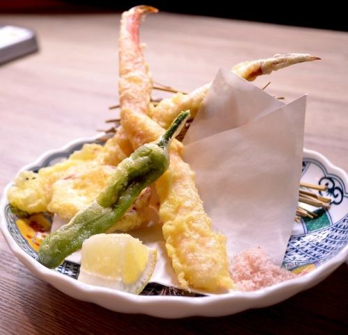 かに天ぷら