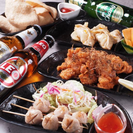 タイ料理が楽しめる！多彩な料理を取り揃えております。