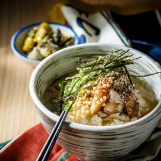 芝麻鯖魚 / 梅子茶泡飯 / 飯糰