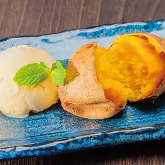 Sweet potato ice cream