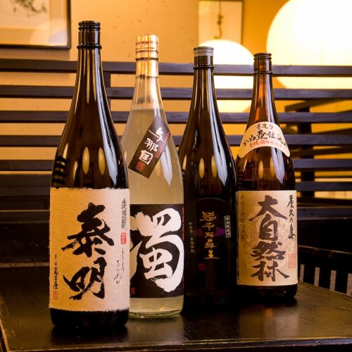 季節に合った豊富なお酒◎