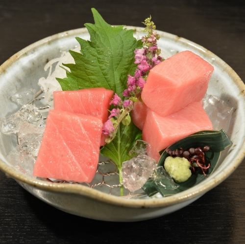 新鮮な刺身に合わせた醤油へのこだわり