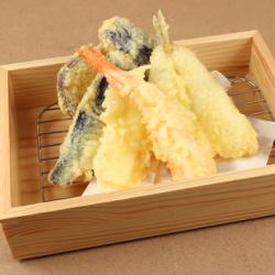 もっと欲張りな天麩羅盛り合わせ