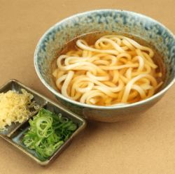 最後の〆に食べたくなる、素うどん