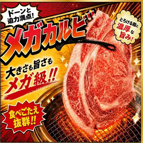 [Limited Quantity] Super impactful! Mega Kalbi!