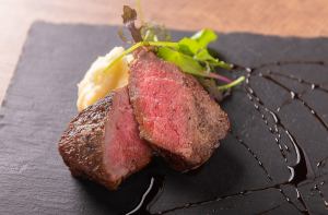 葵牛のサーロインステーキ