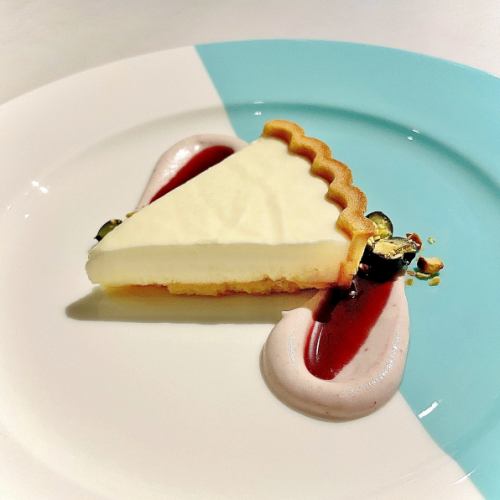 레어 치즈 케이크