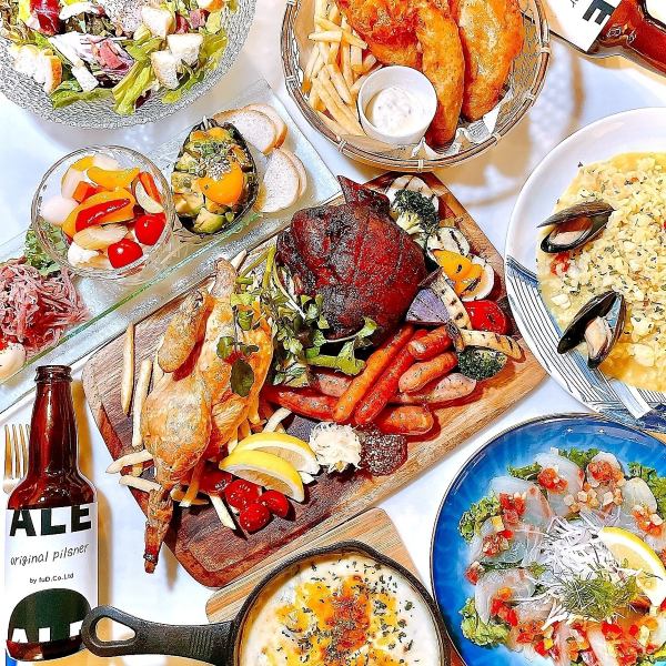 ◆◇飲み放題付コース料理を税込み3,980円～ご用意！◇◆ビアガーデンもご利用いただけます！