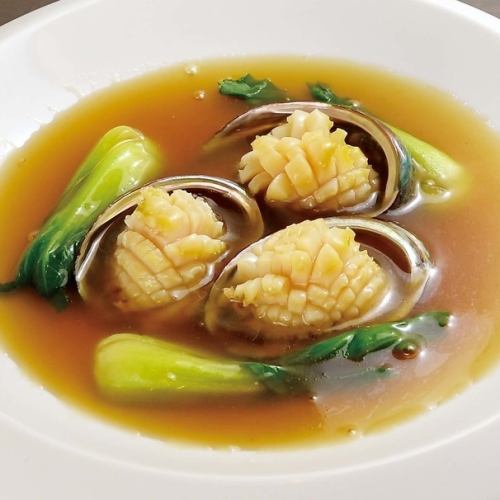 Boiled abalone in oyster sauce