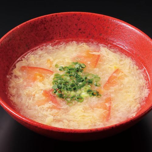 토마토와 계란의 담백한 수프(2~3인분)