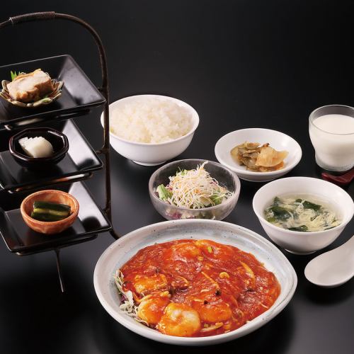 ○ Shrimp Chili Special Set