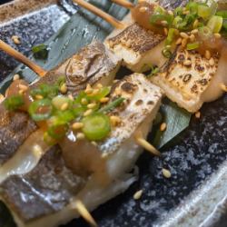 Hamo skewers (plum sauce)