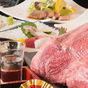 【2時間飲み放題付(LO.30分前)】黒毛和牛ステーキや鮮魚を堪能『贅沢会席コース』全11品 7,000円