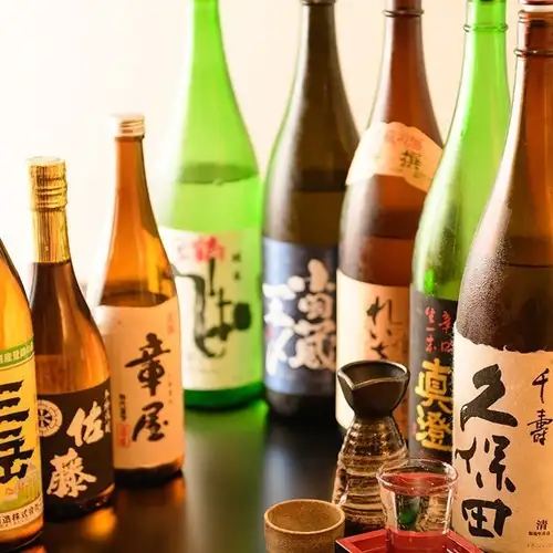 地元の銘酒がずらり