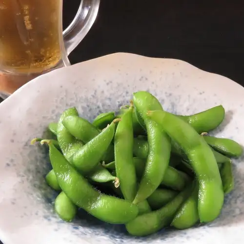 湯がきたて枝豆