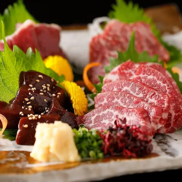 馬肉の定番から希少部位まで