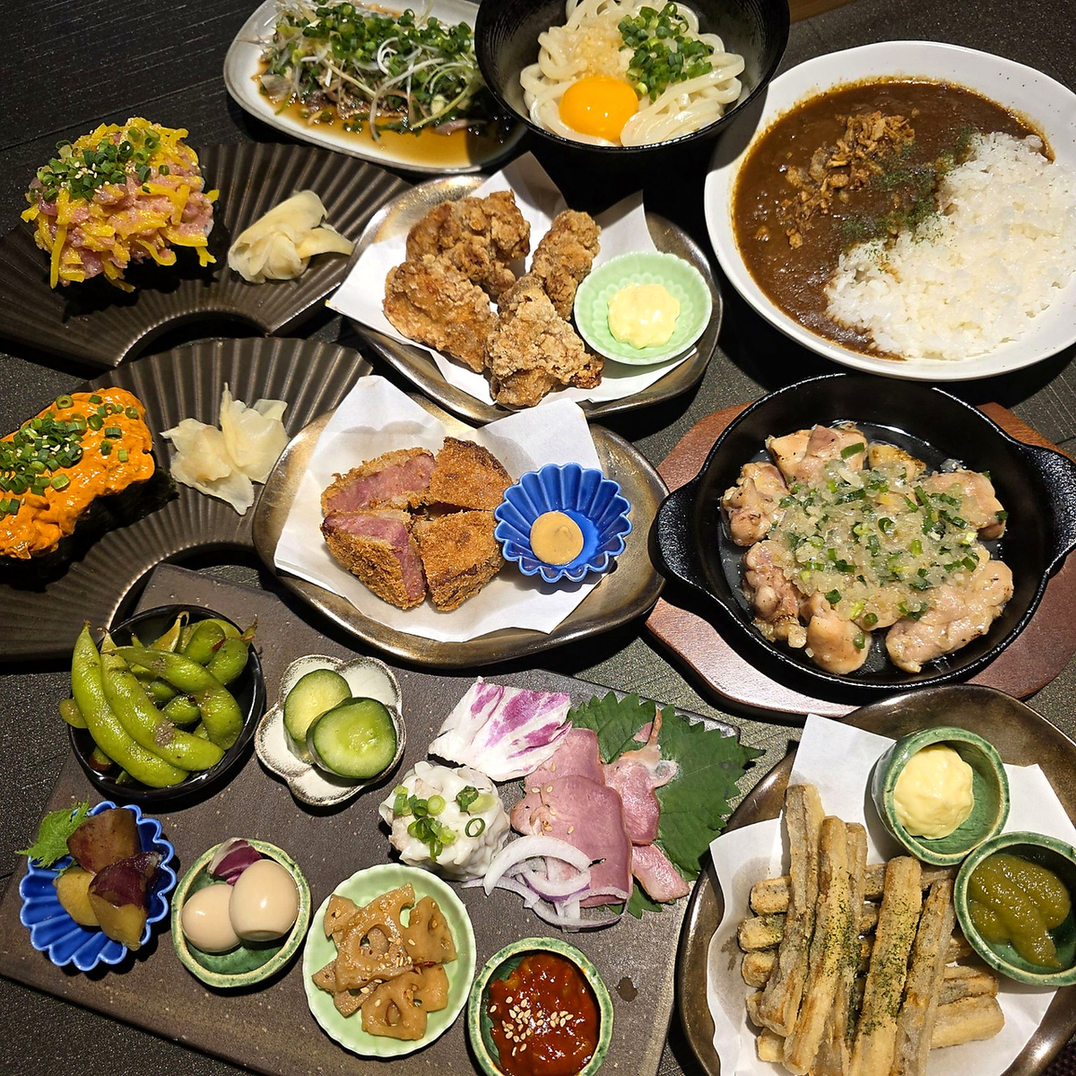 宴会に◎飲み放題付きコースは5000円(税込)～ご用意しております