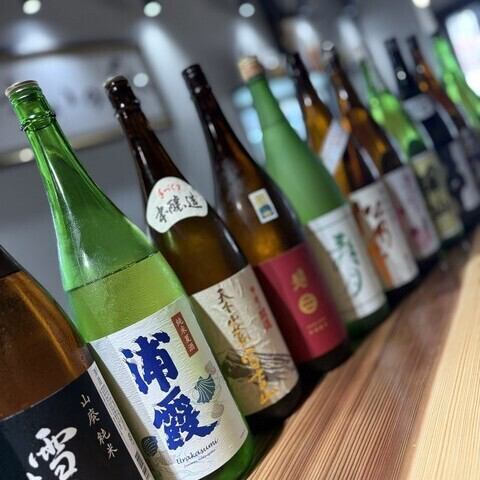 銘酒20種以上とリーズナブルに楽しむ至福の刻♪