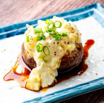 Shiitake mushroom meatball nanban