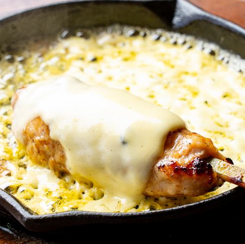 つくねのチーズソース