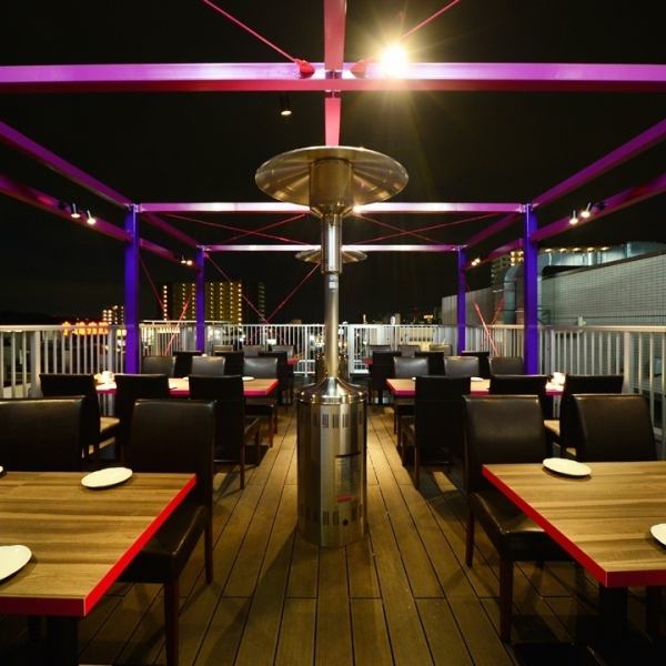 Rarely in Ichinomiya, the open terrace where you can fully enjoy the night view is available for a limited time only! We can accommodate up to 24 people! We ask that you call us early as reservations are prioritized.★
