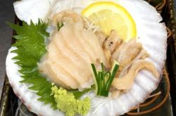 活ほたて刺身