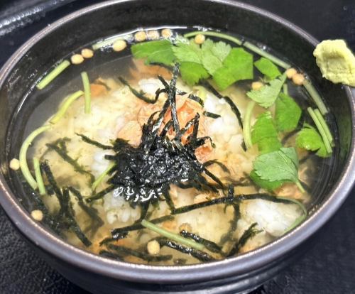 お茶漬け（鮭・梅）