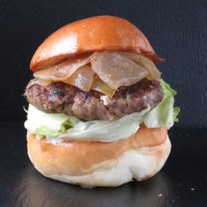 Aohige Burger (100% Hiroshima beef)