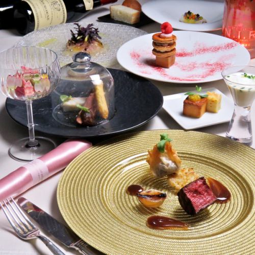 【예약 한정 제철 식재료로 둘러싼 애니버서리 코스】