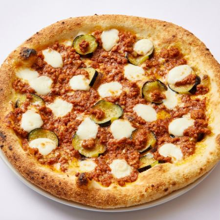 ピッツァ　ボロネーゼ　～能登豚のミートソース～