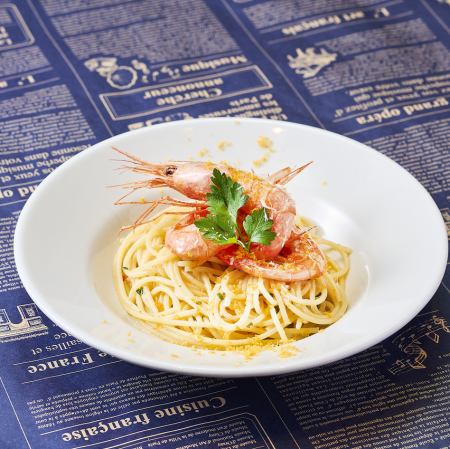 北国甘海老のアーリオ エ オーリオ　”17CLUB”シグネチャーディッシュ