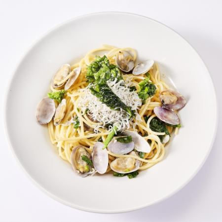 春薫るシラスのボンゴレビアンコ