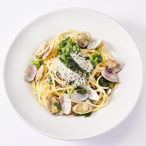 春薫るシラスのボンゴレビアンコ