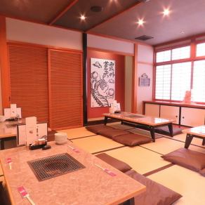 10 people on weekdays / 13 people on Fridays, Saturdays and Sundays! Up to 41 people! The tatami room can be used as a completely private room.For various gatherings and banquets◎