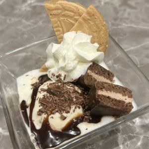 チョコとバニラのパルフェ